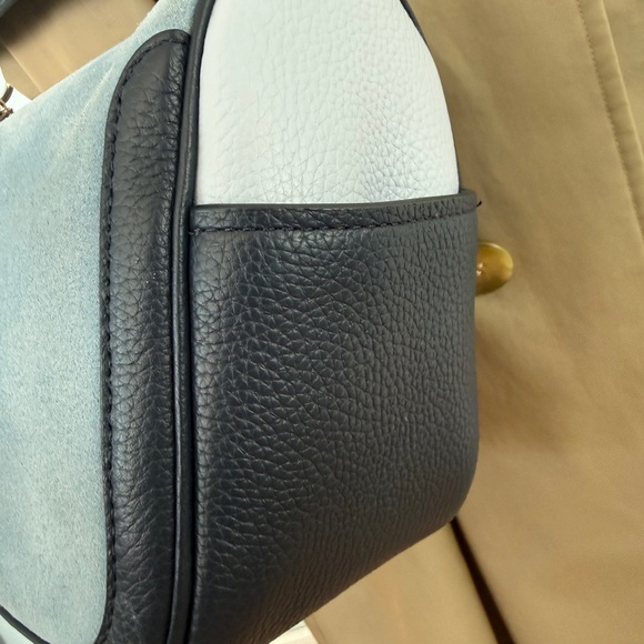 KATE SPADE SMOOSH TWO WAY SUEDE LEATHER BAG, EUC - Picture 6 of 10